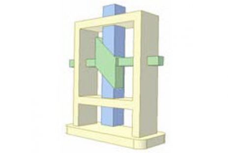 [Mô phỏng cơ cấu cơ khí] Cơ cấu chêm 5B