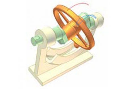 [Mô phỏng cơ cấu cơ khí] Cơ cấu đĩa đảo 1a