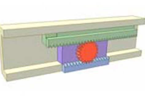 [Mô phỏng cơ cấu cơ khí] Truyền động bánh răng thanh răng 1