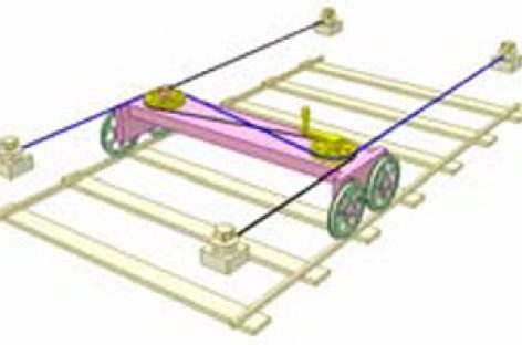 [Mô phỏng cơ cấu cơ khí] Xe chạy dây kéo