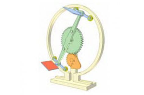 [Mô phỏng cơ cấu cơ khí] Cam và cơ cấu bánh răng 2