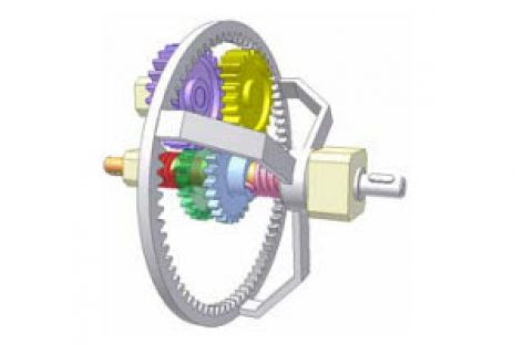 [Mô phỏng cơ cấu cơ khí] Cơ cấu biến chuyển động hai chiều thành một chiều 6b