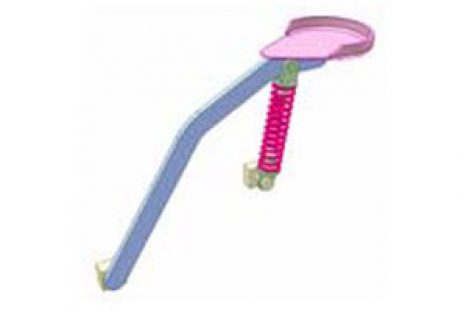 [Mô phỏng cơ cấu cơ khí] Bộ phận đỡ ghế máy kéo