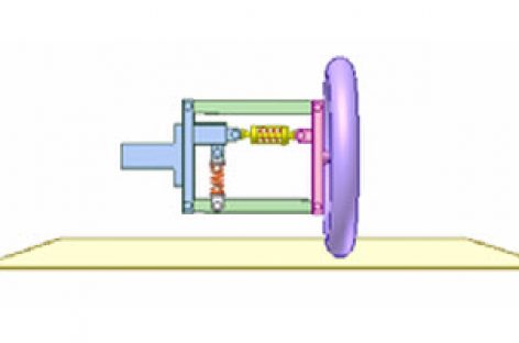 [Mô phỏng cơ cấu cơ khí] Bộ phận treo bánh xe