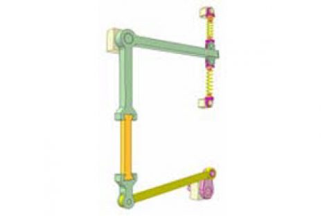 [Mô phỏng cơ cấu cơ khí] Máy thử uốn