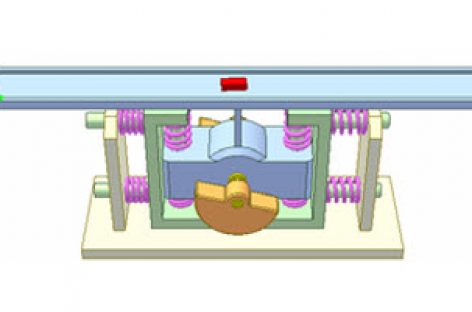 [Mô phỏng cơ cấu cơ khí] Tạo rung bằng khối lượng lệch tâm 1A1