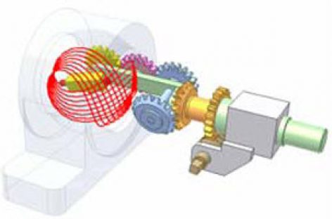 [Mô phỏng cơ cấu cơ khí] Cơ cấu hành tinh bánh răng trụ và bánh răng nón