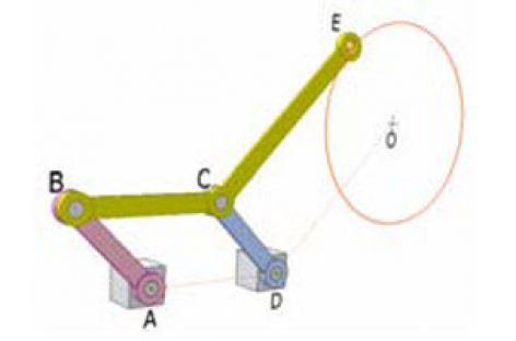 [Mô phỏng cơ cấu cơ khí] Cơ cấu vẽ đường tròn 5