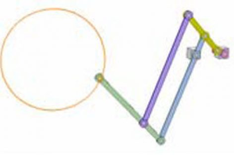 [Mô phỏng cơ cấu cơ khí] Cơ cấu vẽ đường tròn 6