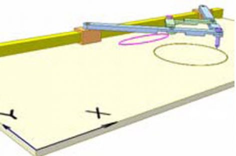 [Mô phỏng cơ cấu cơ khí] Dụng cụ chép hình tỷ lệ theo một hướng 1