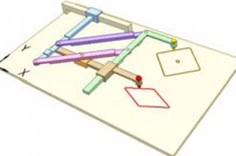 [Mô phỏng cơ cấu cơ khí] Dụng cụ chép hình tỷ lệ theo một hướng 2