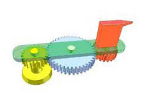 [Mô phỏng cơ cấu cơ khí] Giữ hướng không đổi trong khi chuyển động 1