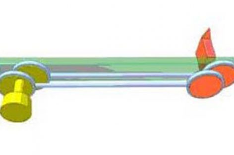 [Mô phỏng cơ cấu cơ khí] Giữ hướng không đổi trong khi chuyển động 4