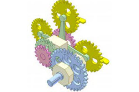 [Mô phỏng cơ cấu cơ khí] Giữ hướng không đổi trong khi chuyển động 8