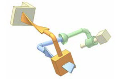 [Mô phỏng cơ cấu cơ khí] Cơ cấu 4 khâu không gian 9