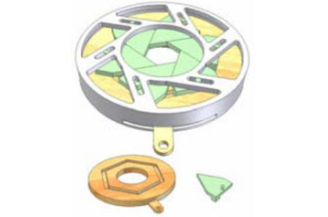 [Mô phỏng cơ cấu cơ khí] Cửa sập máy chụp hình 5b