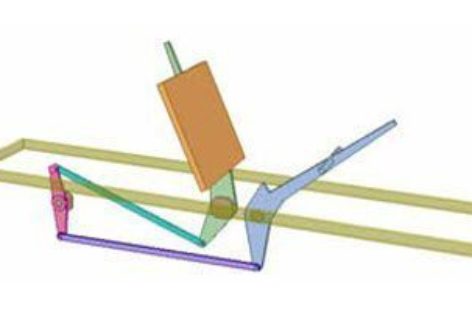 [Mô phỏng cơ cấu cơ khí] Cơ cấu lật phôi 1