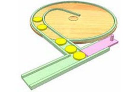 [Mô phỏng cơ cấu cơ khí] Cơ cấu xếp phôi 1