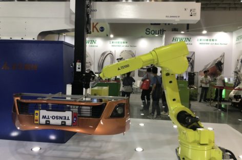 [Taipei Plas 2018] Công ty Tenso giới thiệu cánh tay robot 6 trục TES tại Taipei Plas