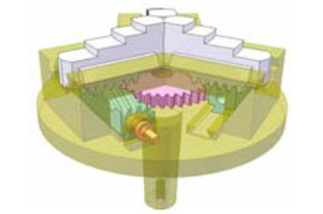 [Mô phỏng cơ cấu cơ khí] Mâm cặp 3 chấu tự định tâm 2