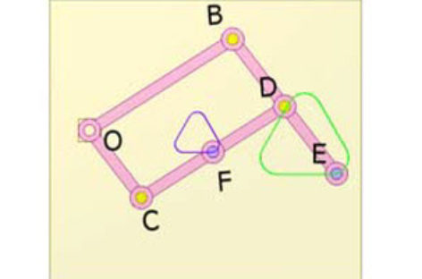 [Mô phỏng cơ cấu cơ khí] Pantograph thanh 3