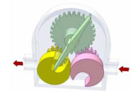 [Mô phỏng cơ cấu cơ khí] Bơm 3 trục