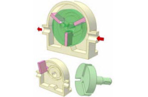 [Mô phỏng cơ cấu cơ khí] Bơm có cam đĩa cố định