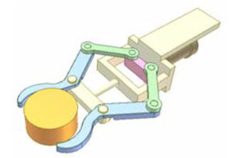 [Mô phỏng cơ cấu cơ khí] Tay kẹp robot 2