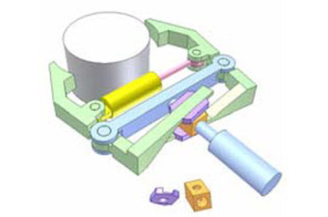 [Mô phỏng cơ cấu cơ khí] Tay kẹp robot 3