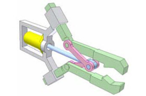 [Mô phỏng cơ cấu cơ khí] Tay kẹp robot 4