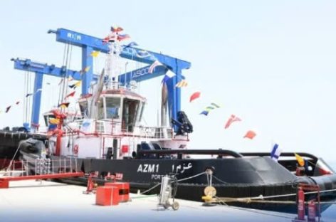 Ai Cập hạ thủy hai tàu kéo tự đóng đầu tiên cho kênh đào Suez