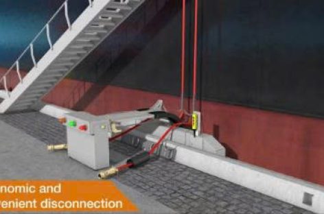 [Video] Giải thưởng: “Ổ cắm điện” di động cho tàu tại các bến cảng