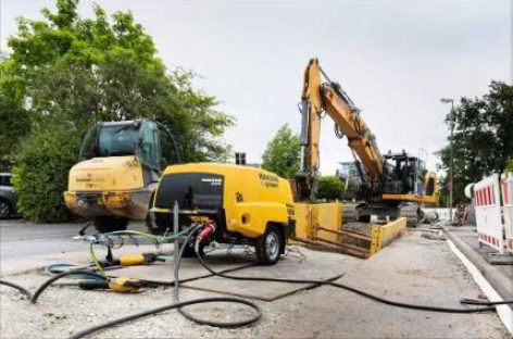 [Video] Máy nén khí di động M50E năm mét khối từ Công ty Kaeser, thích hợp cho nhiều ứng dụng khác nhau