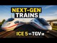 Tương lai của ngành đường sắt tại châu Âu: Tàu cao tốc ICE 5 của Đức và TGV M của Pháp