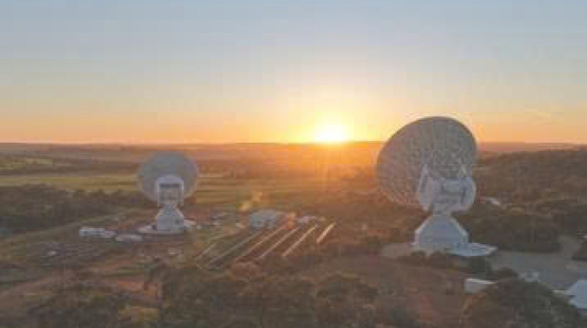 Ăng-ten không gian sâu được lắp đặt tại vùng New Norcia, Úc