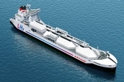 Nhật Bản đóng tàu chở hydro hóa lỏng có kích thước lớn nhất thế giới