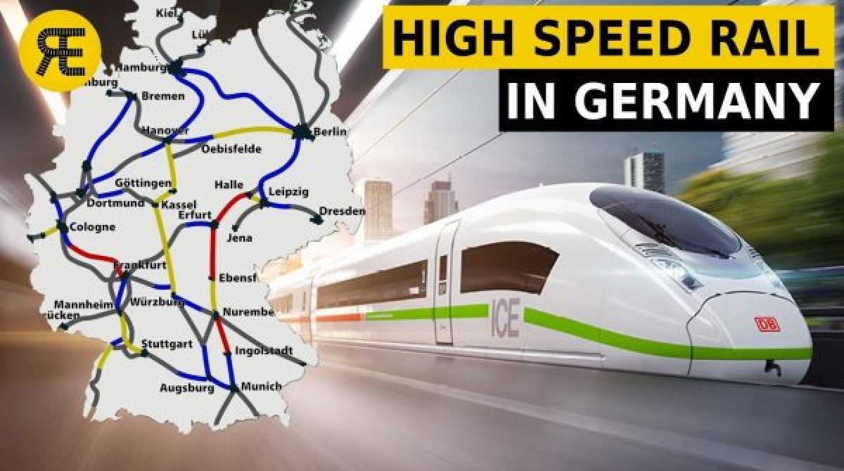 Quá trình phát triển của hệ thống đường sắt tốc độ cao tại Đức