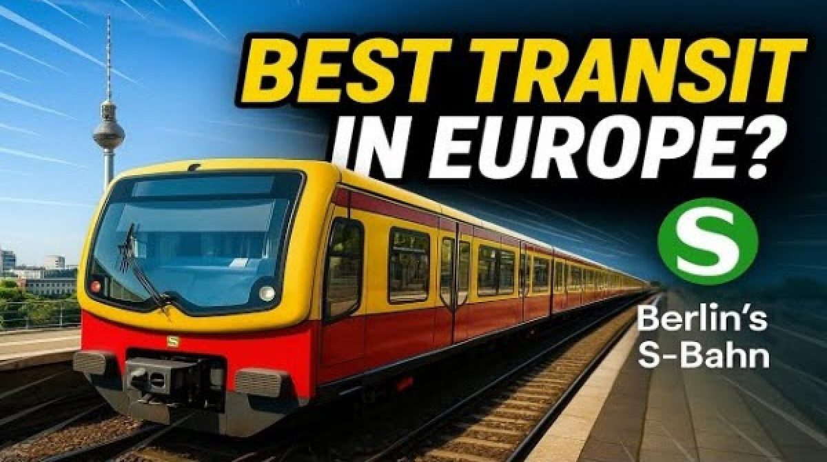 Tìm hiểu về hệ thống đường sắt đô thị – ngoại ô S-Bahn tại Berlin