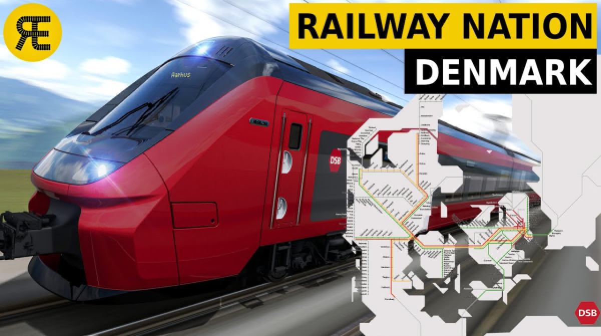 Quá trình phát triển của ngành đường sắt tại Đan Mạch