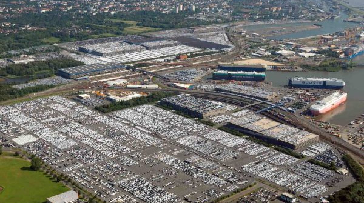 Bremerhaven Auto Terminal: Cảng trung chuyển ô tô lớn nhất thế giới