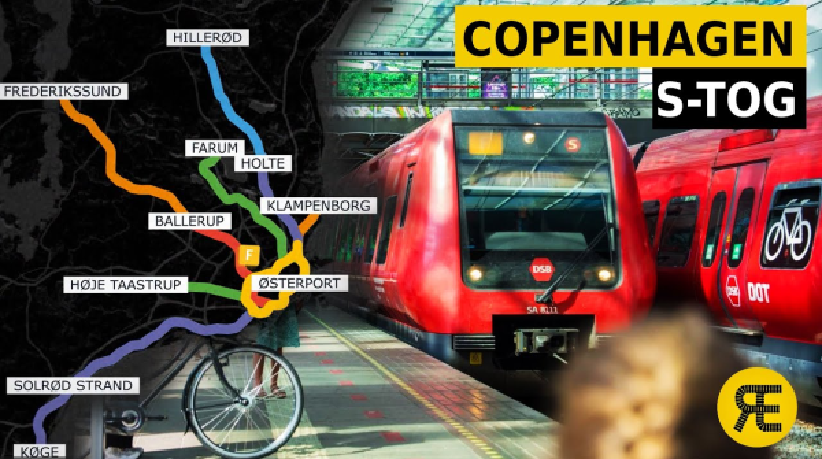 Tìm hiểu về hệ thống tàu điện đô thị S-Tog tại Đan Mạch