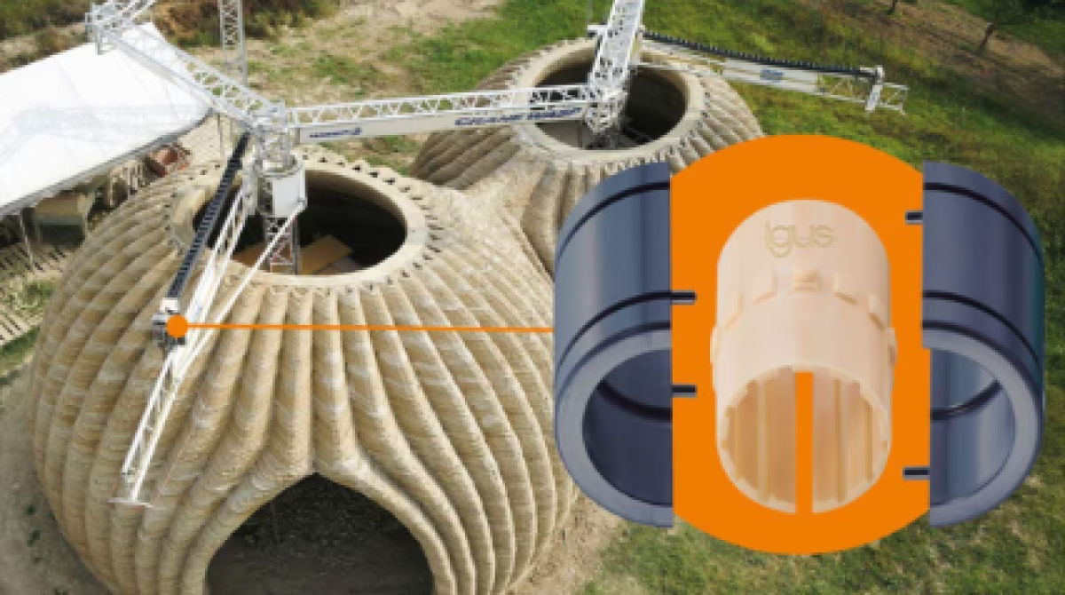 [Video] Khả năng chống bụi trong quá trình vận hành liên tục của máy in 3D xây nhà