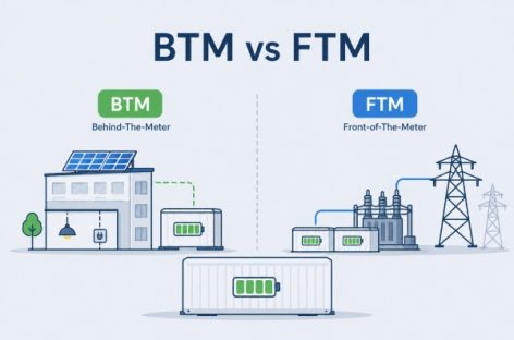 FTM và BTM: Hai kiến trúc triển khai của hệ thống BESS