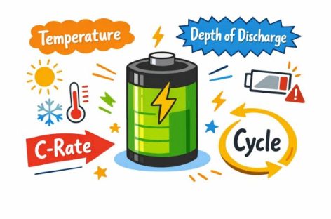 DoD, C-Rate và những yếu tố ảnh hưởng đến dung lượng của pin