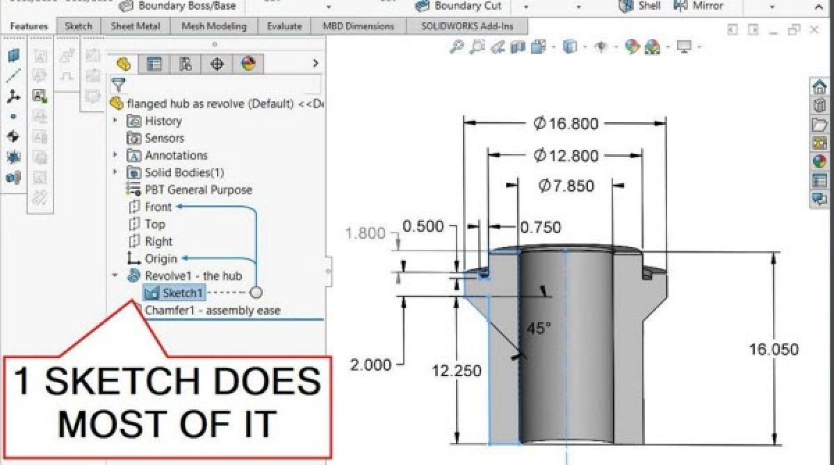 Cách lựa chọn kỹ thuật mô hình hóa CAD phù hợp và tối ưu