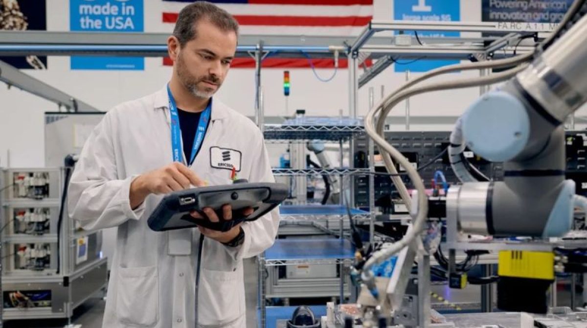 [Video] Nhà máy thông minh 5G của công ty Ericsson tại Mỹ